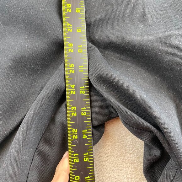 Dockers Men's Pants Size 36x32 Classic Straight Flat Front Casual Black Cotton - Picture 6 of 11